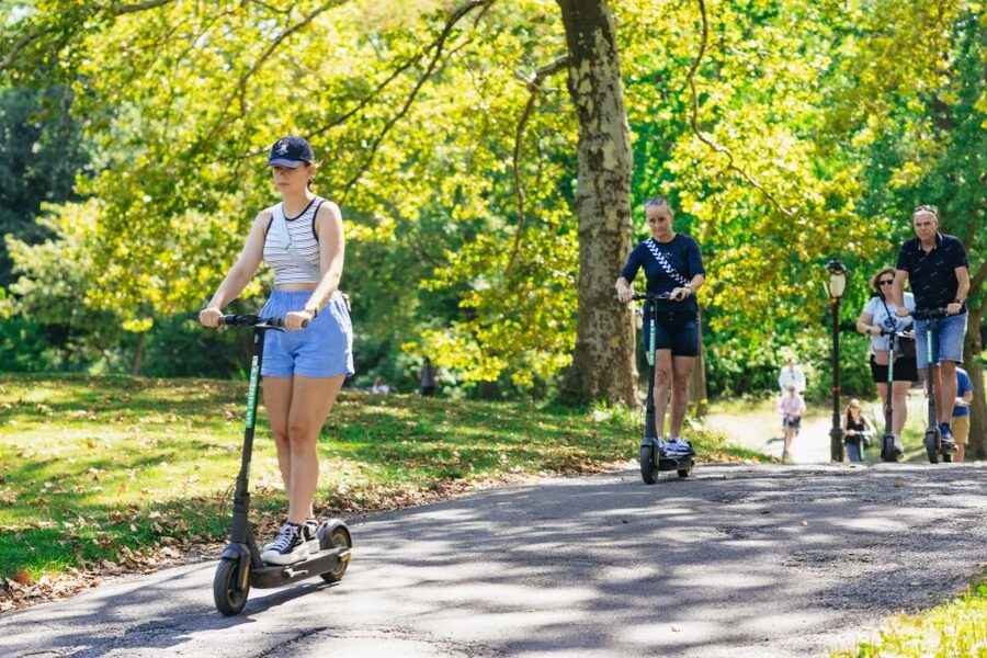 New York City: Central Park Electric Scooter Tour - The Reservoir and the northern side of the park