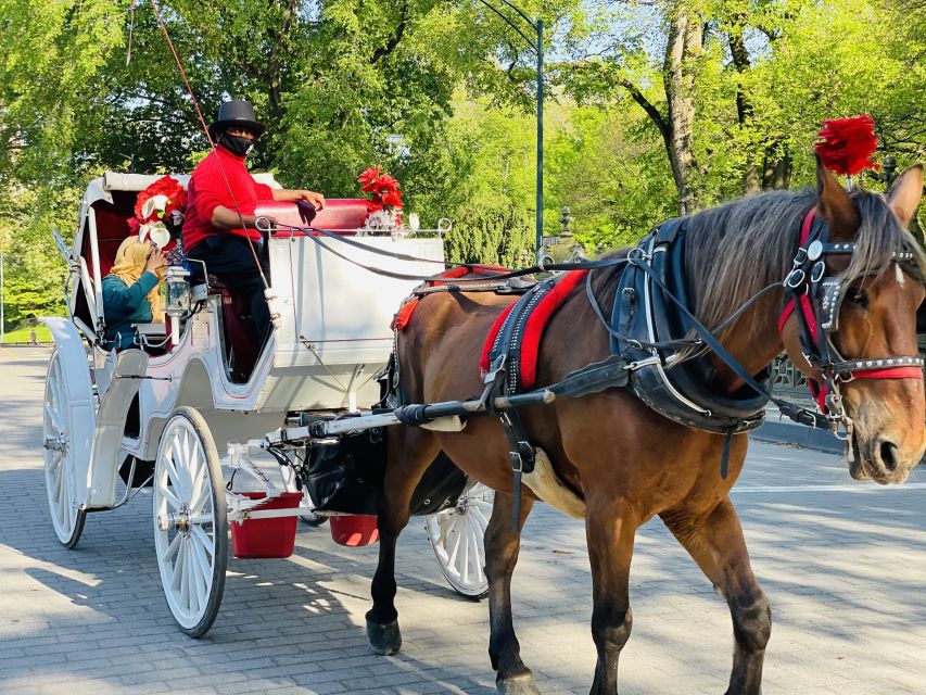New York City: Central Park Private Horse and Carriage Tour - Meeting beneath the José Julián Martí statue