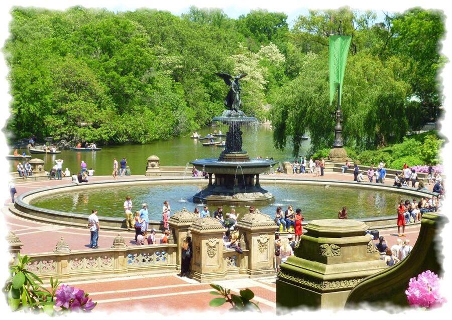 New York City: Central Park Private Horse and Carriage Tour - Bethesda Fountain and Terrace: the best photo stop