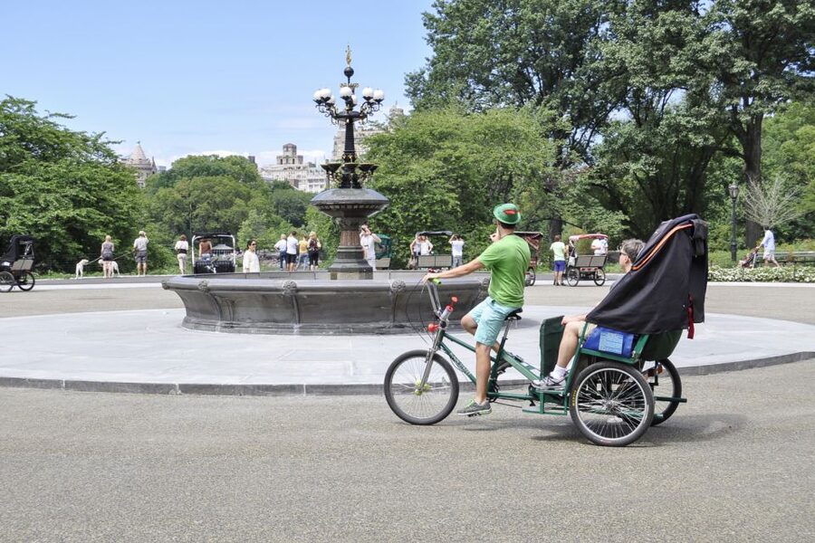 New York City: Central Park Private Pedicab Tour - The two-hour route: from Bethesda to Belvedere Castle