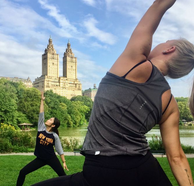 New York City: Central Park Yoga and Walking Tour - What the skyline adds to the experience