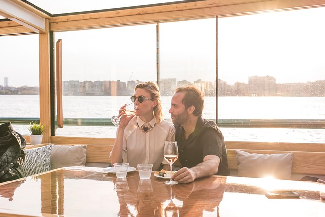 New York City: Champagne, Cheese, Caviar & Sightseeing Cruise - One World Trade Center and the Financial District