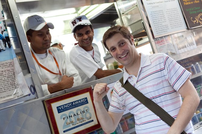 New York City Food Cart Walking Tour - Food variety without the usual restaurant plan