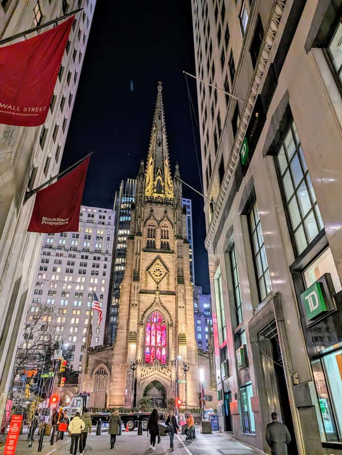 New York City: Guided Private Glass-Top Bus Tour at Night - Times Square closes the loop