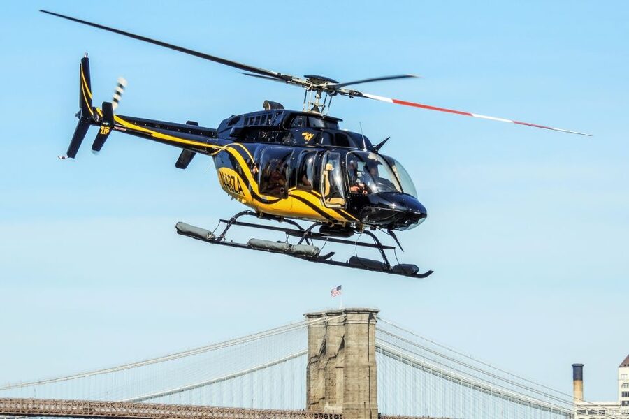 New York City: Manhattan Helicopter Tour - The view from your seat