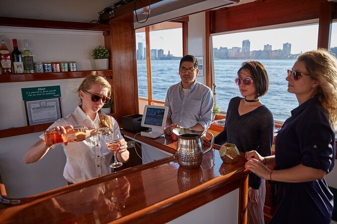 New York City Sunset Cocktail Cruise on Small Yacht - Why a small yacht changes the New York harbor experience