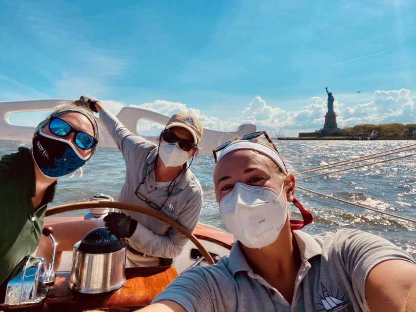 New York City: Sunset Sail Aboard a Schooner - Leaving Chelsea Piers for the Hudson River
