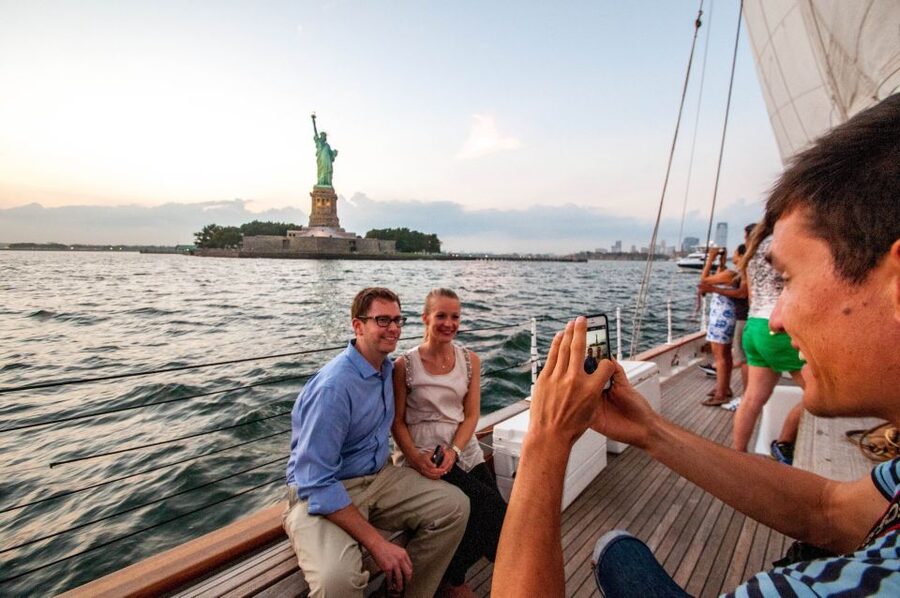 New York City: Sunset Sail Aboard a Schooner - Governors Island and the Financial District