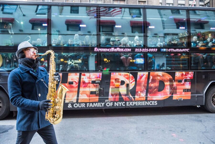 New York City: The Ride Interactive Bus Tour - From 42nd Street to a city-sized stage