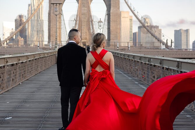 New York Flying-dress photoshoot with iconic NYC views - Who Gets the Best Value