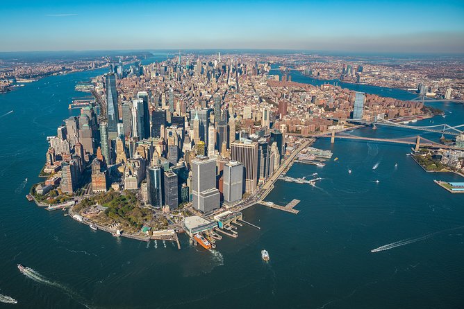 New York Manhattan Scenic Helicopter Tour - The Statue of Liberty from the air