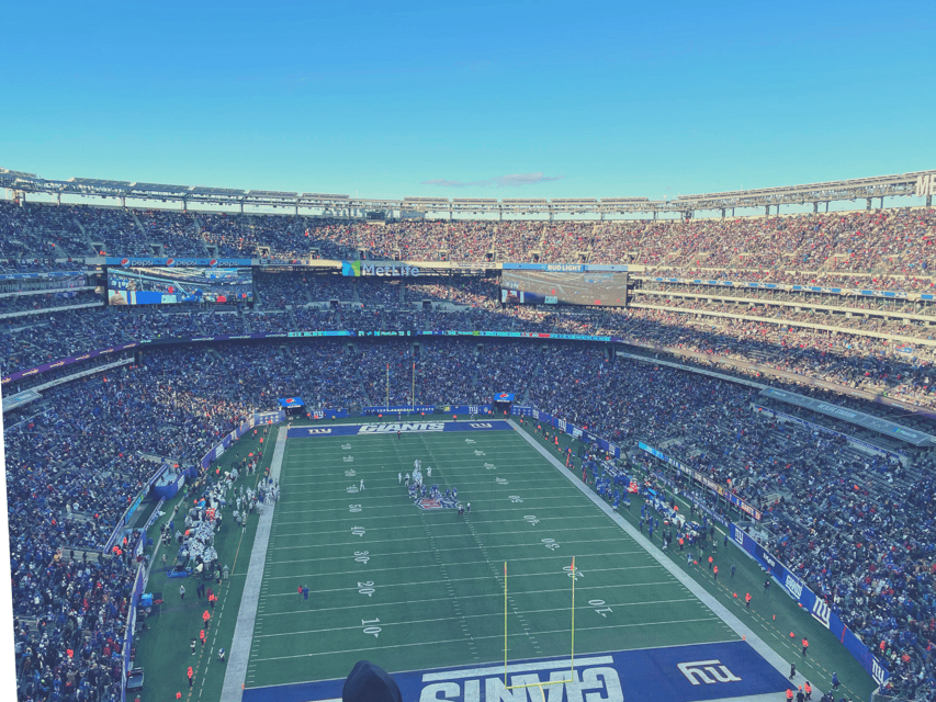 New York: New York Giants Football Game Ticket - Why a Giants game feels like a New York event