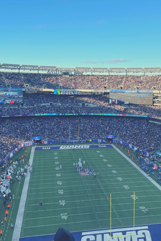 New York: New York Giants Football Game Ticket - Choosing between budget, regular, and premium seats