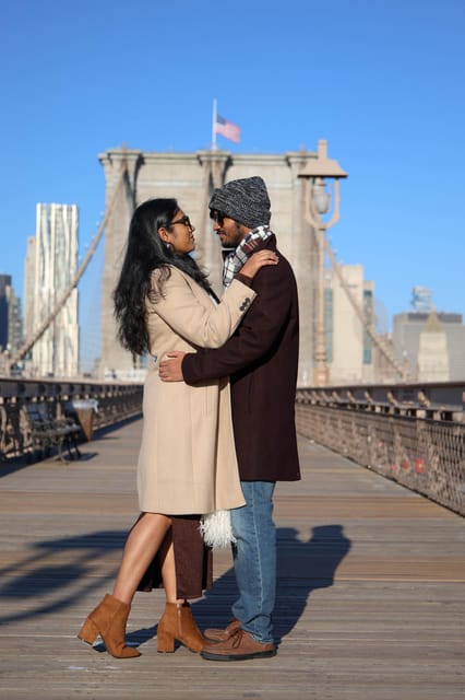 New York: Photoshoot in NYC DUMBO BROOKLYN BRIDGE - Who will get the most from this experience