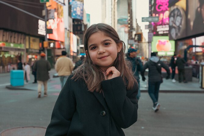 New York: Times Square Professional Photoshoot - Times Square portraits instead of ordinary snapshots
