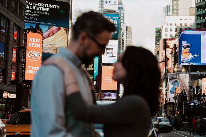 New York: Times Square Professional Photoshoot - Photo quality, direction, and delivery