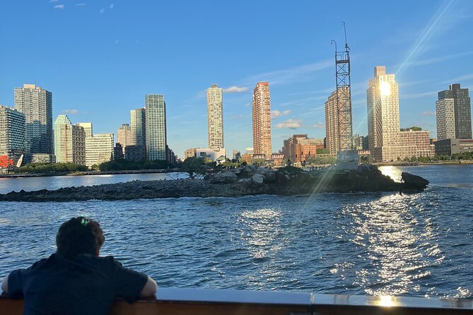 New York Urban Wildlife Sunset Boat Tour - The historic bridge near Randall’s Island