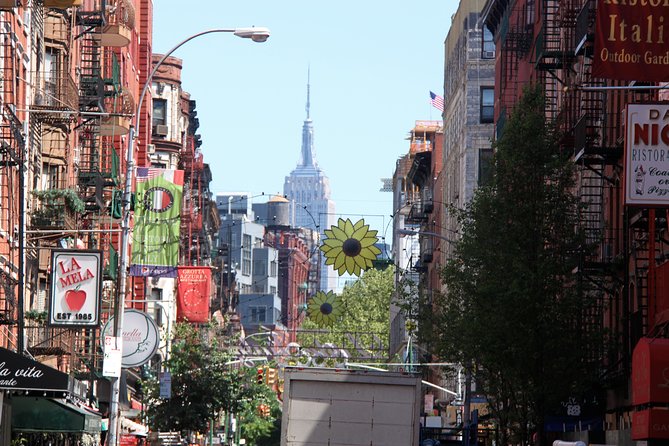 Nolita's Tasty Global Bites with Ahoy NY Food Tours est 2009 - Fresh Sicilian pasta with wine or beer