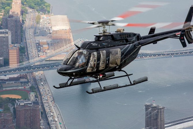 NY Helicopter Tour: Manhattan & Brooklyn (Heliport Fees Incl.) - Brooklyn, the Verrazano Narrows, and Coney Island