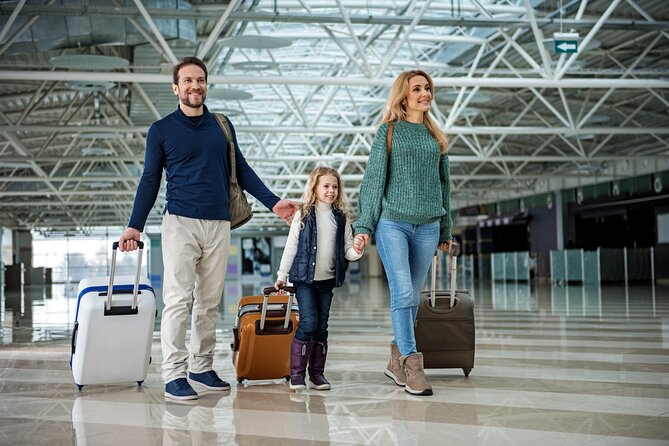 NYC Airports All Inclusive Private Arrival Transfer JFK LGA EWR - The pickup system: useful, but not a full airport escort