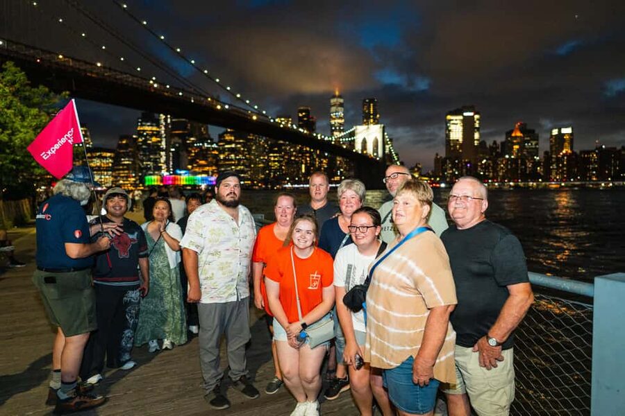 NYC at Night: 3-Hour Luxury Bus Tour of Top Highlights - Greenwich Village, SoHo, Little Italy, and Chinatown from the bus