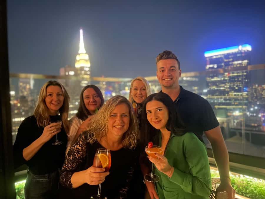 NYC: Bar, Lounge and Rooftop Nightlife Tour - The first bar sets the tone