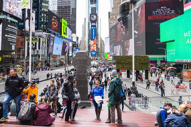 NYC Broadway Tour: Backstage Stories & Theater Secrets - Starting beneath the Winter Garden marquee
