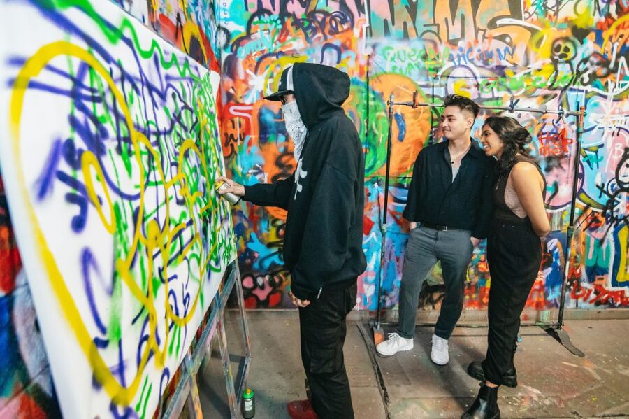 NYC: Brooklyn Graffiti Workshop with Local Artist - Turning practice into a wall mural