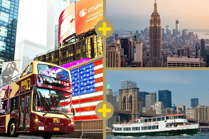 NYC Bundle: Empire State, Big Bus Tour, and Circle Line Cruise - Flatiron, SoHo, Chinatown, and Brooklyn Bridge