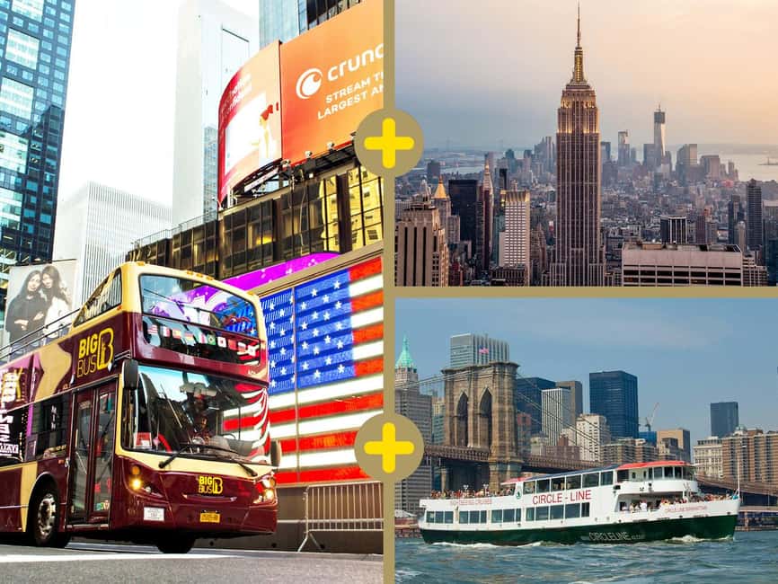 NYC Bundle: Empire State, Big Bus Tour, & Circle Line Cruise - A sensible two-day plan
