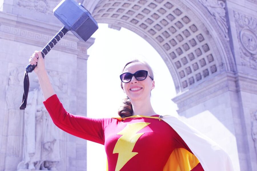 NYC: Bus Tour to Superhero Film Locations - Downtown views of the Chrysler, Empire State, and Flatiron buildings