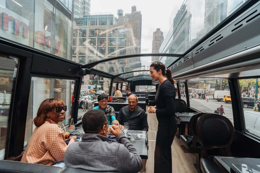 NYC Bustronome Lunch Tour - A seasonal four-course lunch by Ashley KIM