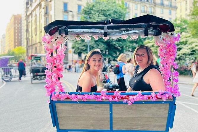 NYC Central Park guided Pedicab Tour - 1 hour - The Mall and the Stories Behind Central Park