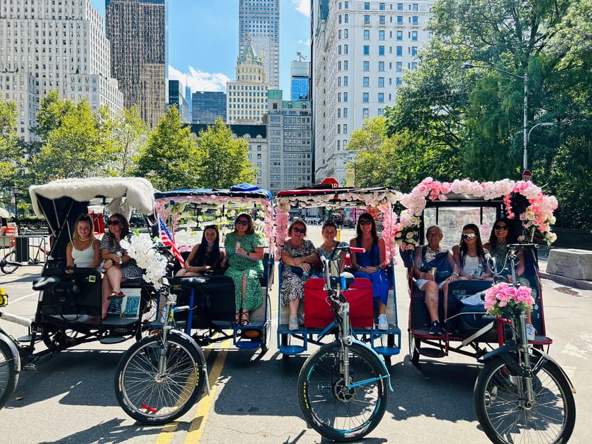 NYC: Central Park Guided Pedicab Tour - Key points to know before booking