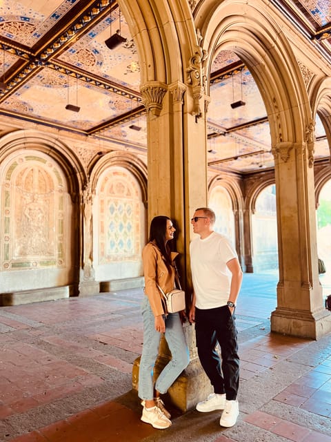 NYC: Central Park Guided Pedicab Tour - From Gapstow Bridge to Bethesda Fountain