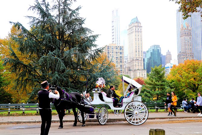 NYC Central Park Horse Carriage Ride (Up to 4 Adults) - Tavern on the Green and the park’s romantic side