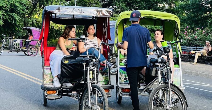 NYC: Central Park Pedicab Tour with Photo Stops - Wollman Rink, Gapstow Bridge, and the Plaza Hotel