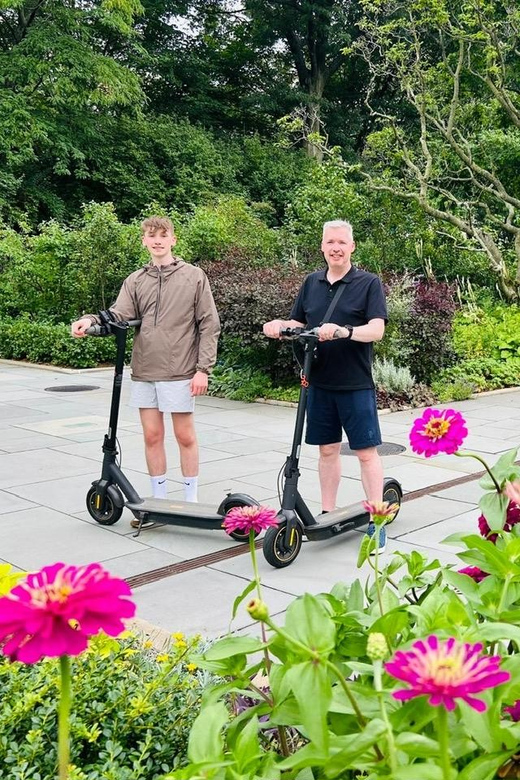 NYC: Central Park Private Guided Electric Scooter Tour - Harlem Meer and the Conservatory Garden