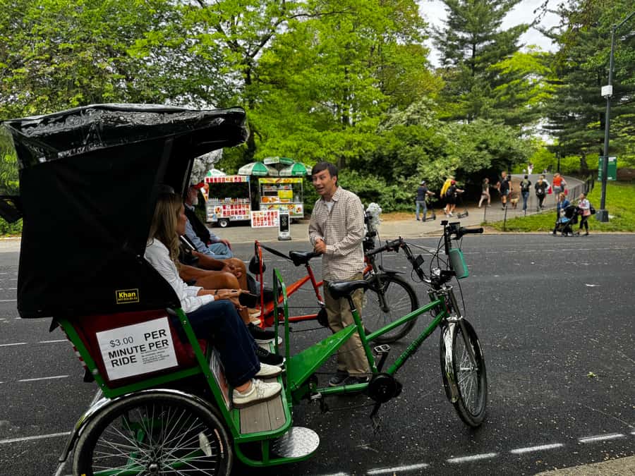 NYC: Central Park Storytelling Pedicab Tour with Theater - Key points to know before you book