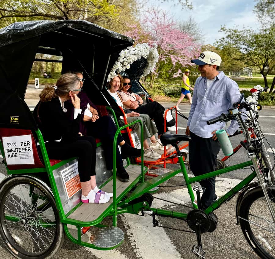 NYC: Central Park Storytelling Pedicab Tour with Theater - Gapstow Bridge, Balto, and the park’s northern stories