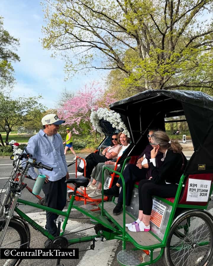 NYC: Central Park Storytelling Pedicab Tour with Theater - Bethesda Fountain and Terrace