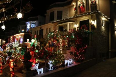 Christmas Lights Dyker Heights, Bay Ridge and DUMBO