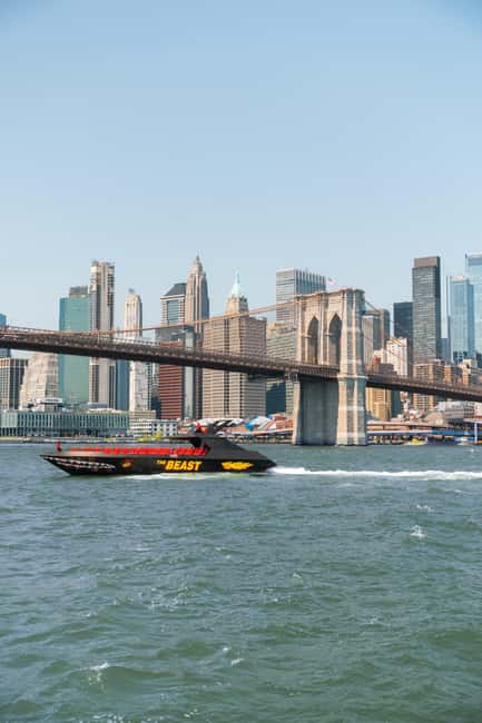 NYC: Circle Line "The Beast" Midtown/Downtown Speedboat Ride - One World Trade Center from the water