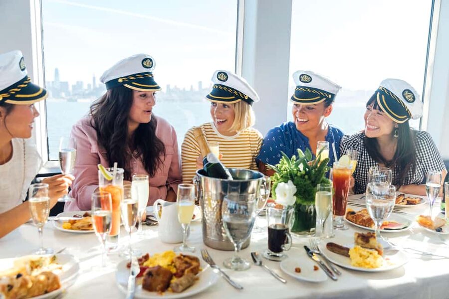 NYC: City Cruises Brunch, Lunch, or Dinner Buffet Cruise - Leaving Chelsea Piers for the Hudson River
