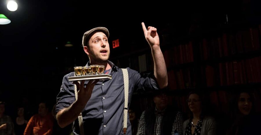 NYC: Drunk Shakespeare Ticket - Live Theatre and Cocktails - Inside The Ruby Theatre near Bryant Park