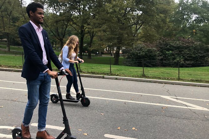 NYC Electric Scooter Rental - Getting Comfortable With the Scooter