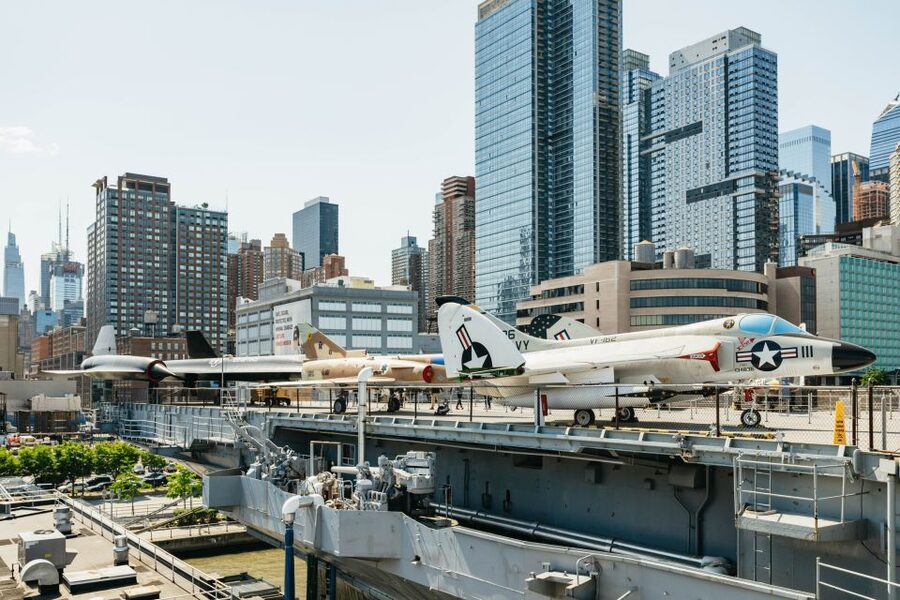 NYC: Intrepid Museum Entry Ticket - Start on the hangar deck for the clearest introduction