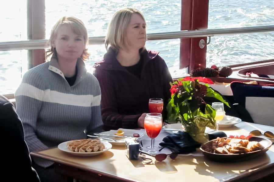 NYC: Manhattan Skyline Brunch Cruise with a Drink - The first views along the Hudson River