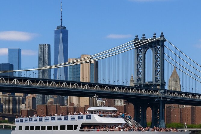 NYC Night Bus Sightseeing Tour with Free Statue of Liberty Cruise - Hudson Yards, The Vessel, Edge, and the High Line