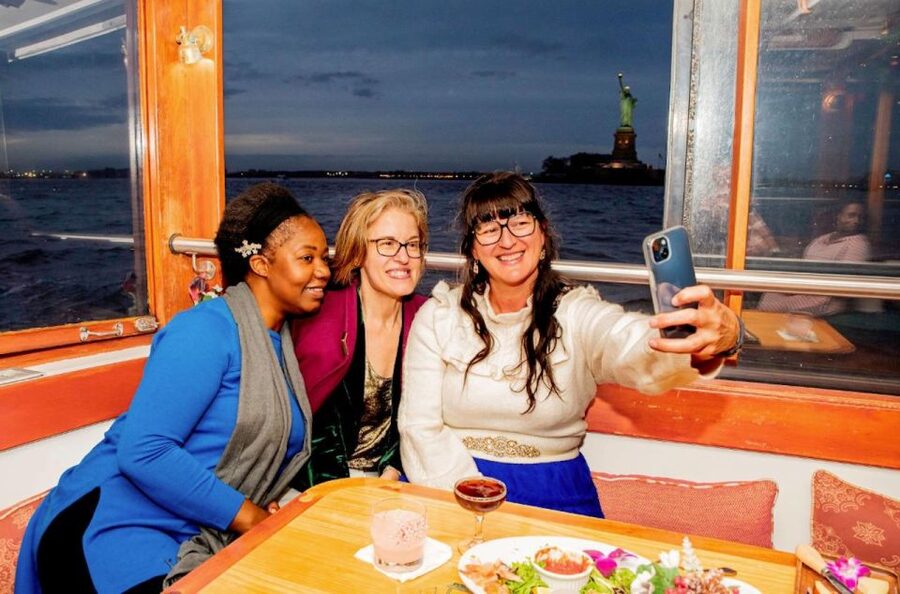 NYC: Night Holiday Lights and Cocoa Cruise - One complimentary drink, but no meal